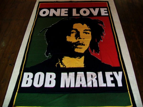 Indische Tagesdecken Tücher Rastafari Bob Marley