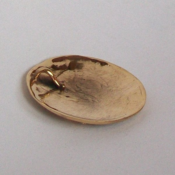 Anhänger Amulett der Kelten Motiv Pferde Bronze