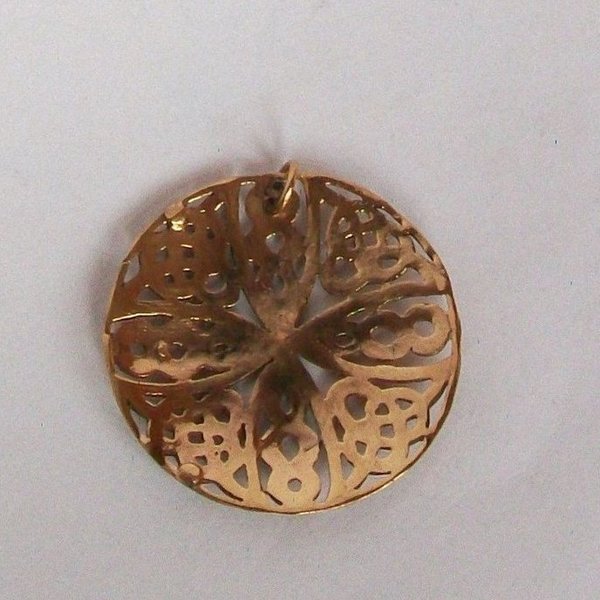 Kelten Anhänger Keltenknoten Amulett Bronze