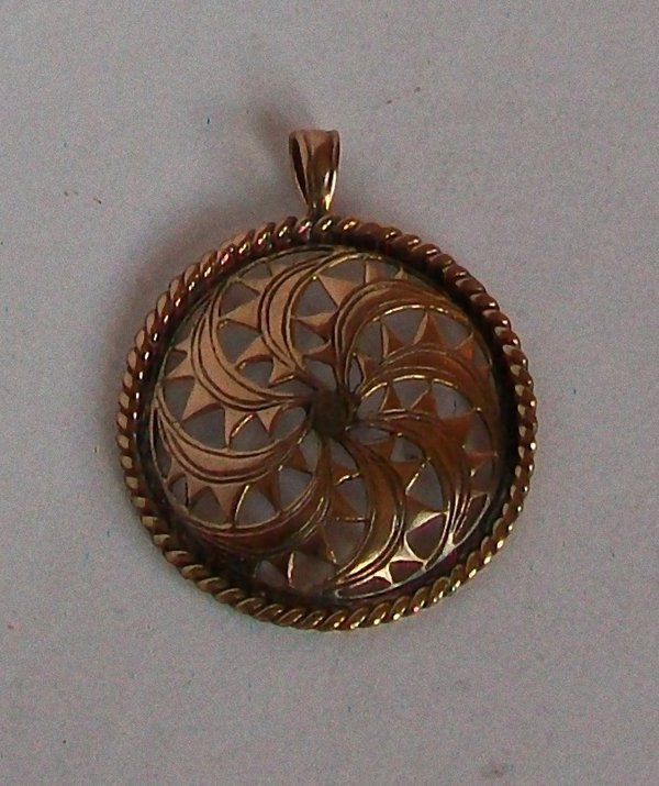 Amulett Bronze Anhänger Mittelalter-schmuck