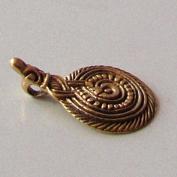 Schlangenamulett Wikinger-schmuck Bronze