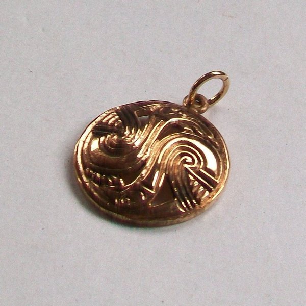 Bronze Amulett Anhänger Kelten-schmuck