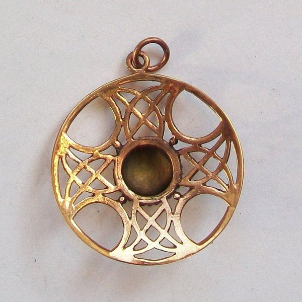 Amulett Mittelalter-schmuck Anhänger Bronze