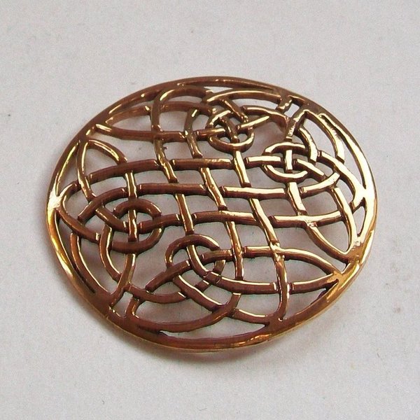 Amulett Knotenanhänger der Kelten in Bronze