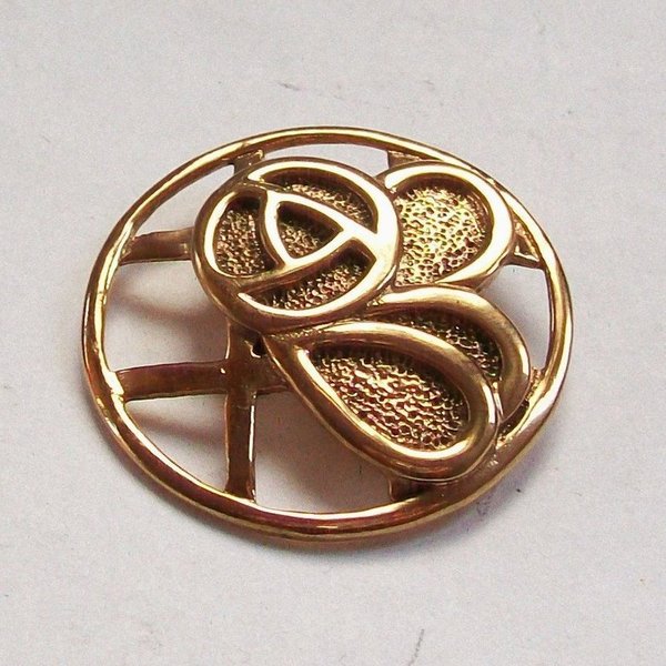 Keltisches Amulett massiver Anhänger Bronze